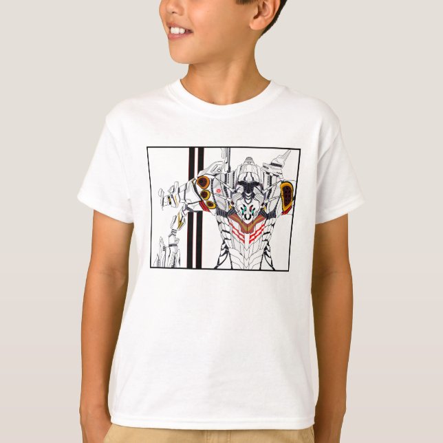 Cyclone Mecha Robot T Shirt (Framsida)