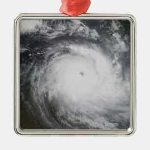 Cyclone Monica i det South Pacific hav Julgransprydnad Metall