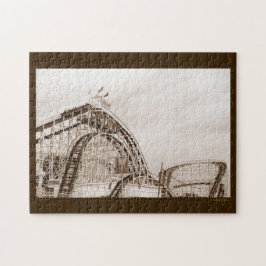 Cyclone Rollercoaster Jigszle Puzzle Pussel