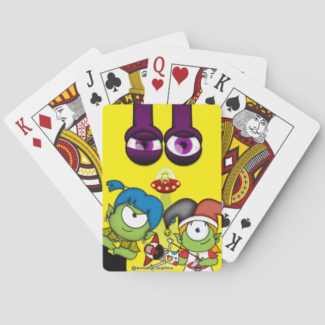 Cyclopkaraktärer Casinokort (Baksidan)