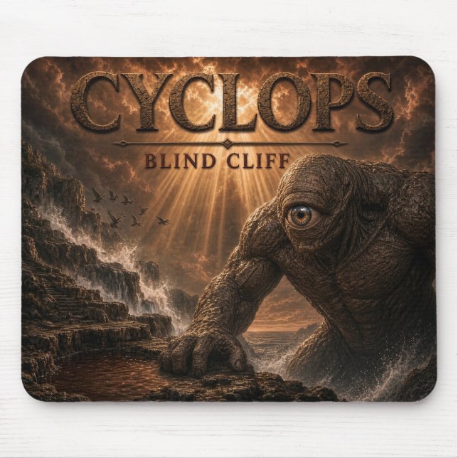 Cyclops Blind Cliff Dark Realism Musmatta (Framsidan)