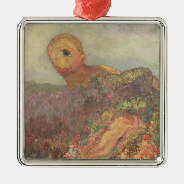 Cyclops, c.1914 julgransprydnad metall (Framsidan)