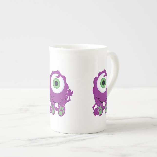 Cyclops Monster Benporslin Mugg (Framsida höger)