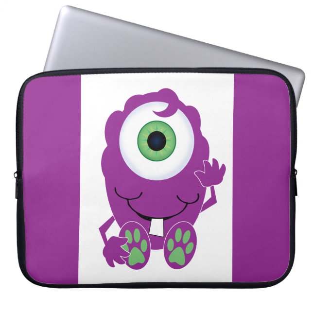 Cyclops Monster Laptop Sleeve (Framsidan)