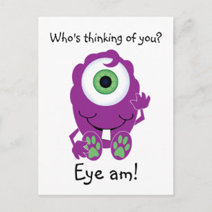 Cyclops Monster Vykort