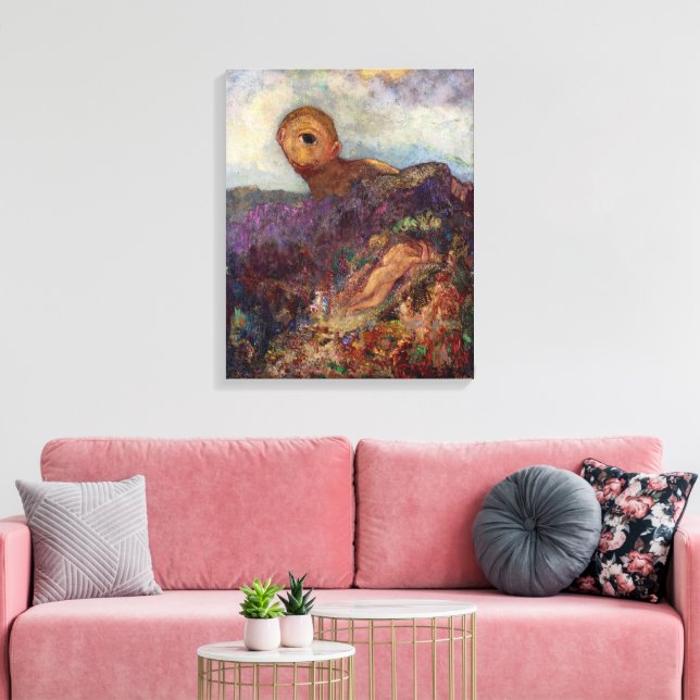 Cyclops | Odilon Redon | Canvastryck (Insitu (Vardagsrum))