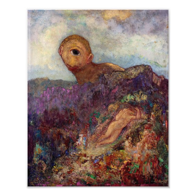 Cyclops | Odilon Redon | Fototryck (Framsidan)