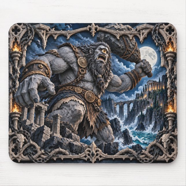 Cyclops, Pappersklippsmonster Musmatta (Framsidan)