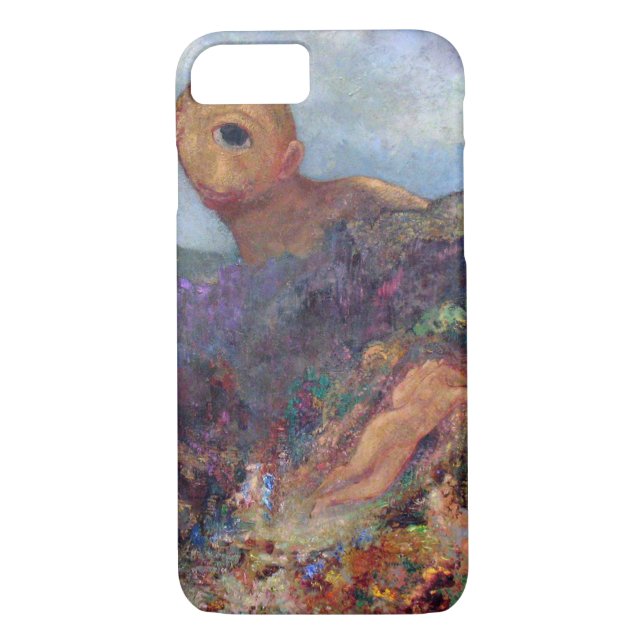Cyclops, Redon, 1898-1900 Case-Mate iPhone Skal (Baksida)