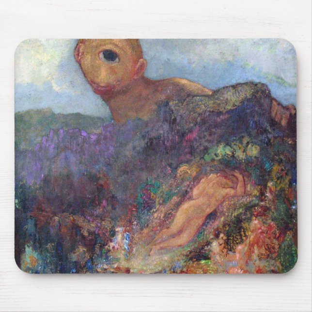 Cyclops, Redon, 1898-1900 Musmatta (Framsidan)
