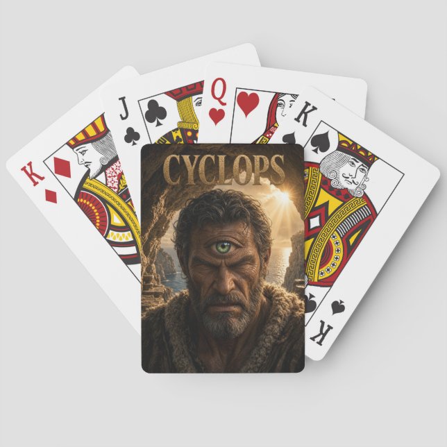 Cyclops spelkort, pokerkort casinokort (Baksidan)