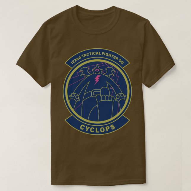Cyclops Squadron T Shirt (Design framsida)
