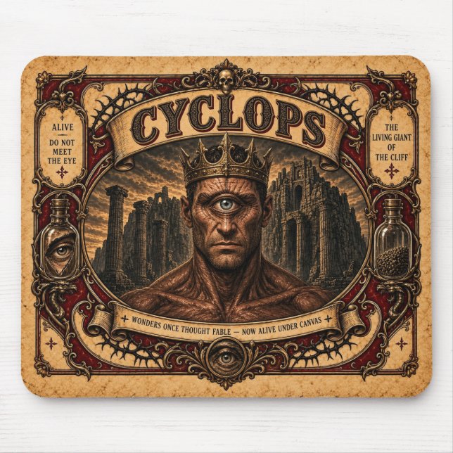 Cyclops, Vintage cirkusmonster Musmatta (Framsidan)