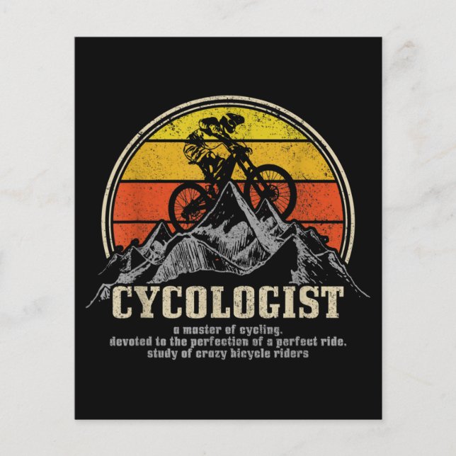 Cycolog Definition Funny Mountain Bike MTB (Framsida)