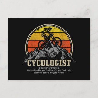 Cycolog Definition Funny Mountain Bike MTB Helg Vykort