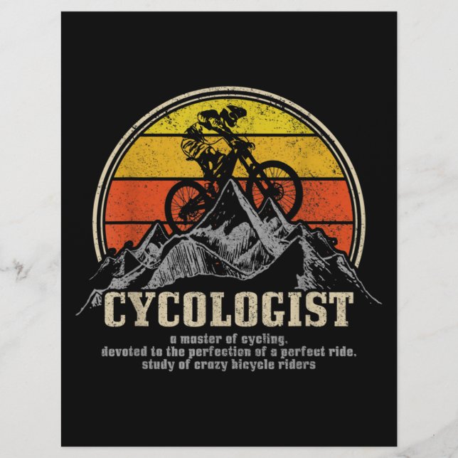 Cycolog Definition Funny Mountain Bike MTB Reklamblad (Framsidan)