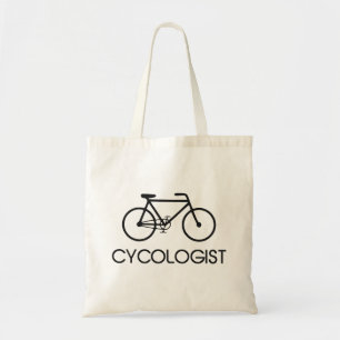 Cycologist att cykla cyklar tygkasse