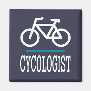CYCOLOGIST Bike Biking Cycling Funny Novelty Magnet