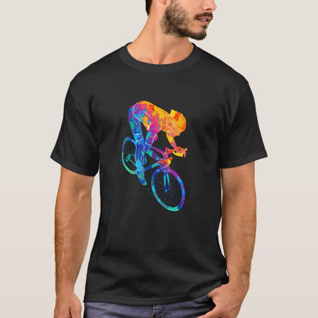 Cycologist  Biker T Shirt (Framsida)