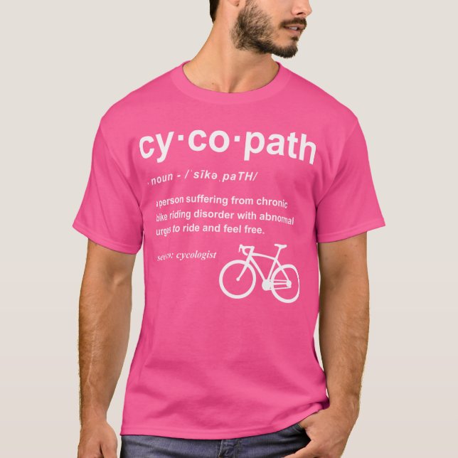 Cycopath-definition T Shirt (Framsida)