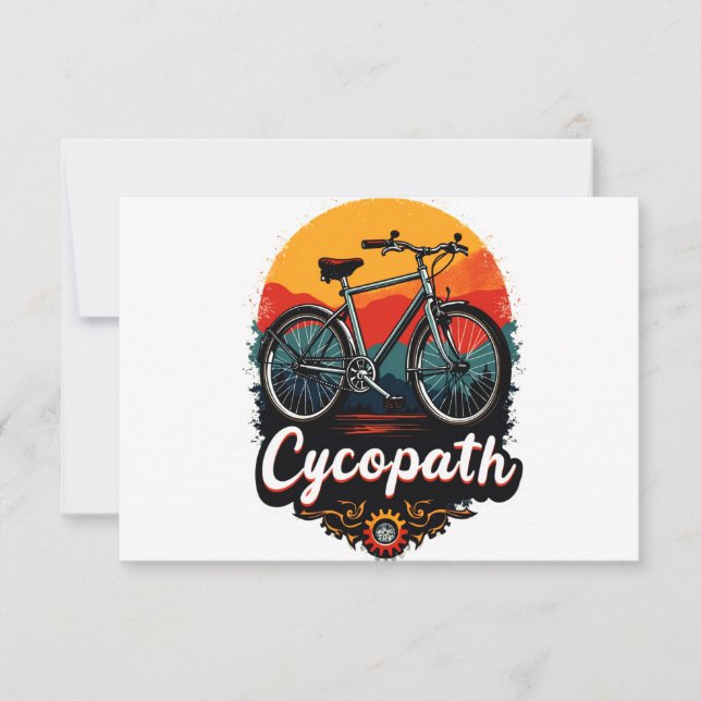 Cycopath: Energetic Bike and sunset Graphic (Framsida)