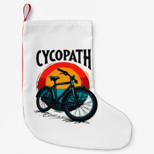 Cycopath: Energetisk bike med solnedgång Grafik Te Liten Julstrumpa