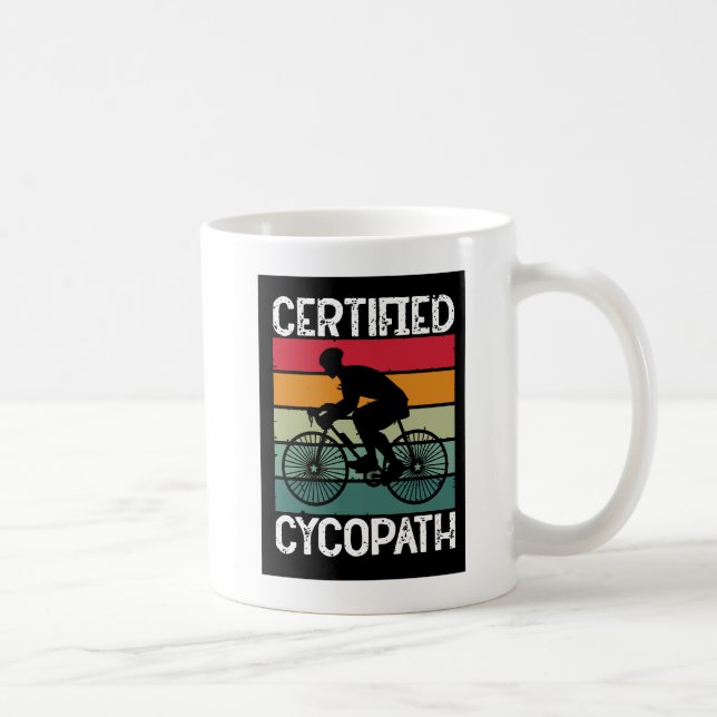 Cycopath för cyklister kaffemugg (Höger)
