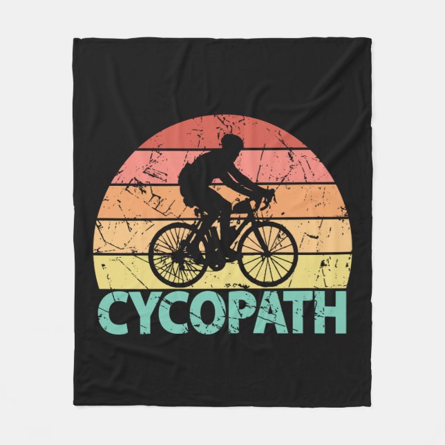 Cycopath Funny Cycling Fleecefilt (Framsidan)