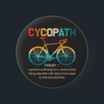 Cycopath Funny Cycling för cyklister och Biker Knapp<br><div class="desc">"Cycopath"-samlingen erbjuder en humoristisk uppgång i kärlek för cykling, perfekt för cyklister och biker med en lekfull anda. Den här designen omfattar trillen och fixeringen att rida, blanda roligt och passion till ett djärvt påstående. Visa upp ditt cykliska pride och känslan av humor med den här ljusa designen, perfekt för...</div>