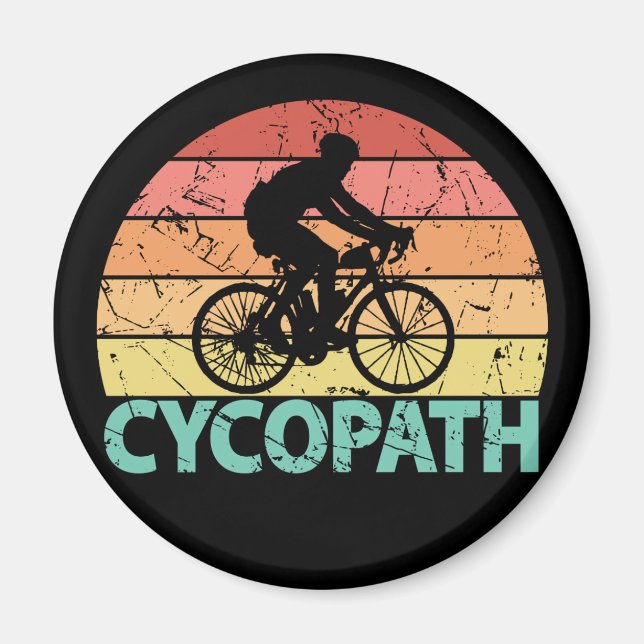Cycopath Funny Cycling Magnet (Framsidan)