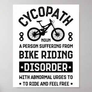 Cycopath Mountainbike Cykel Mtb Cykel Poster