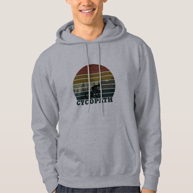 Cycopath - Mountainbike - Rolig cykling Hoodie (Framsida)