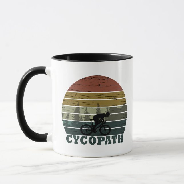 Cycopath - Mountainbike - Rolig cykling Mugg (Vänster)
