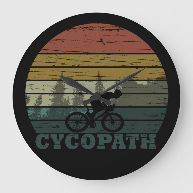 Cycopath - Mountainbike - Rolig cykling Stor Klocka (Framsida)