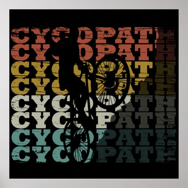 cycopath of road biking poster (Framsidan)