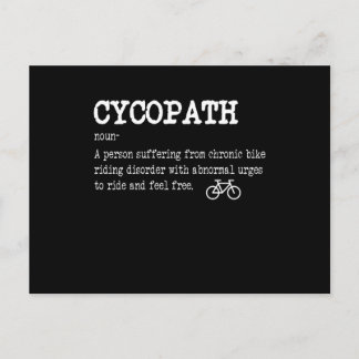 CYCOPATH Rolig Cykel Cyklist Vykort