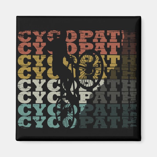 Cycopath roligt cycling magnet (Framsidan)