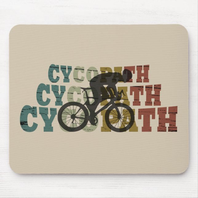 Cycopath roligt cycling musmatta (Framsidan)