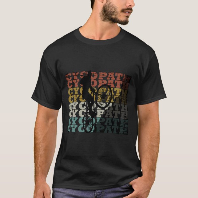 Cycopath roligt cycling t shirt (Framsida)