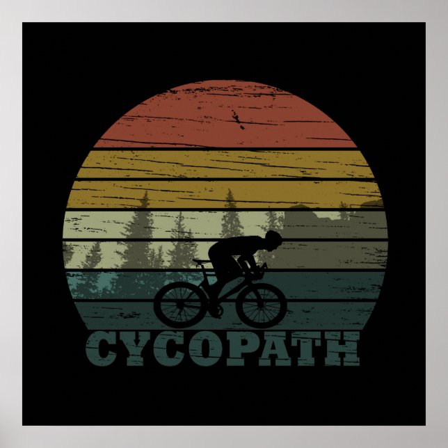 cycopath terrängcykling poster (Framsidan)