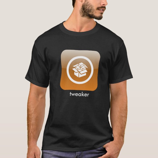 cydia1 tweaker t-shirt (Framsida)