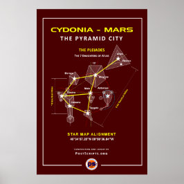 Cydonia-Mars: Pyramid City Poster