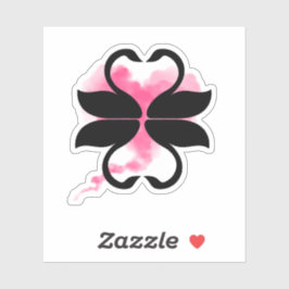 Cygnes Amour Klistermärken