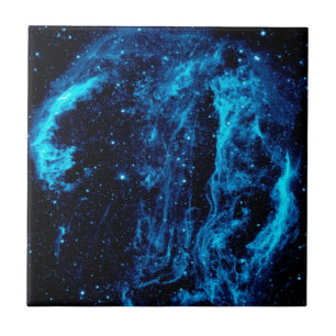Cygnus Loop-nebulosan Supernovarest NASA-foto Kakelplatta