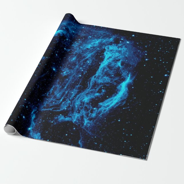 Cygnus Loop-nebulosan Supernovarest NASA-foto Presentpapper (Utrullad)