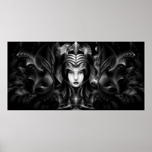 Cyiria Queen of the Mörk Realm Archival Poster