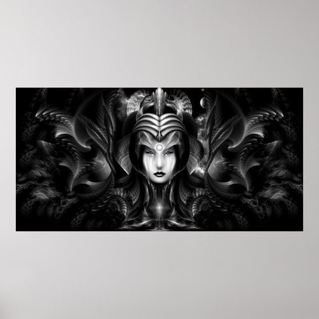 Cyiria Queen of the Mörk Realm Archival Poster (Framsidan)
