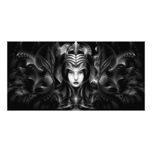 Cyiria Queen of the Mörk Realm Photo EnUtvidgning Fototryck