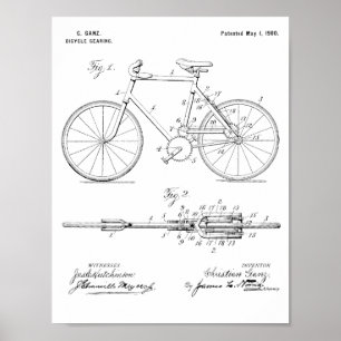 Cykel 1900 utrustar det patenterade poster