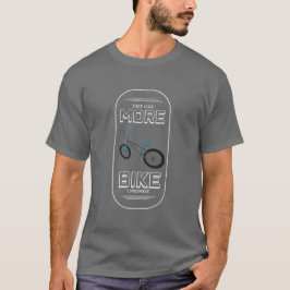 Cykel älskare med cykel t shirt